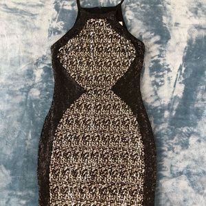 Dress the population rowen sequin dress